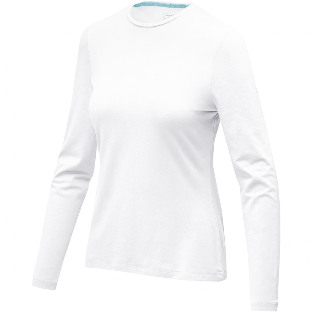 Logo trade mainoslahjat ja liikelahjat kuva: Ponoka long sleeve women's organic t-shirt
