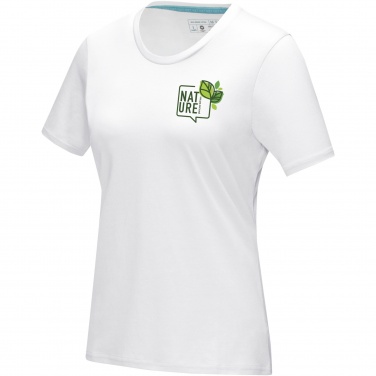 Logo trade liikelahjat tuotekuva: Azurite short sleeve women’s organic t-shirt