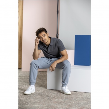 Logotrade liikelahja tuotekuva: Graphite short sleeve men’s organic polo