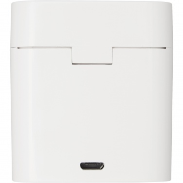 Logo trade mainoslahja ja liikelahja tuotekuva: Volantis UVC True Wireless -nappikuulokkeet, automaattisesti laiteparin muodostavat