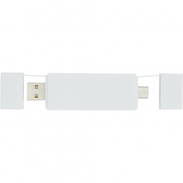 Logo trade mainostuotet tuotekuva: Mulan Kaksois USB 2.0 -hubi