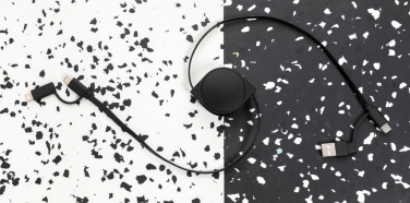 Logo trade mainostuote kuva: RCS 6-in-1 kaapeli kierrätetystä muovista ja TPE:stä