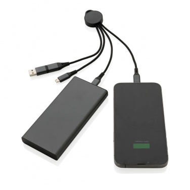 Logo trade mainoslahjat ja liikelahjat kuva: Terra RCS 120 cm 6-in-1 kaapeli kierrätetystä alumiinista