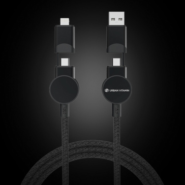 Logotrade liikelahjat mainoslahjat tuotekuva: Oakland RCS 1.2m 6-in-1 nopean latauksen 45W kaapeli