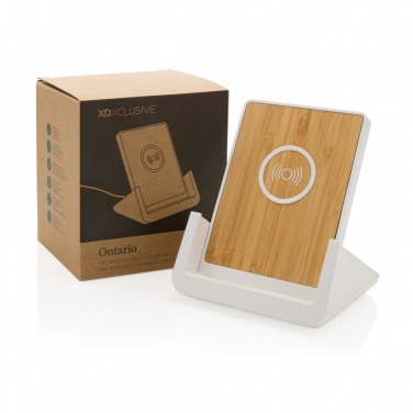 Logotrade mainoslahja ja liikelahja kuva: Ontario RCS 10W latauspidike kierrätetystä muovista