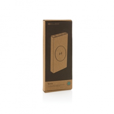 Logotrade mainostuotet kuva: Terra RCS 18W alumiininen 10000 mAh varavirtalähde 10W