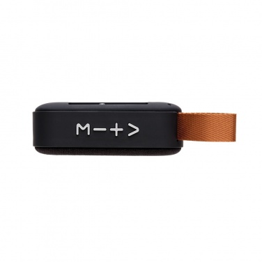 Logo trade mainostuotet tuotekuva: Kangaspäällysteinen trendikaiutin