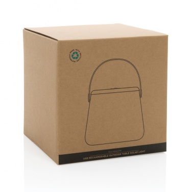 Logo trade mainoslahjat ja liikelahjat kuva: SoalrGlow USB-ladattava ulkovalo RCS muovista