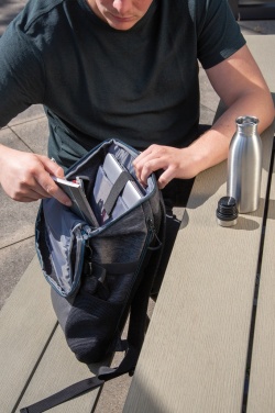 Logo trade liikelahja kuva: PVC-vapaa 900D easy access -laptopreppu 15,6”