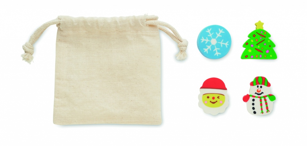 Logotrade mainostuote tuotekuva: Pyyhekumisetti