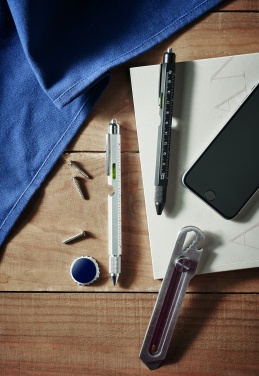 Logotrade mainoslahjat kuva: Vesivaakakynä ja viivoitin