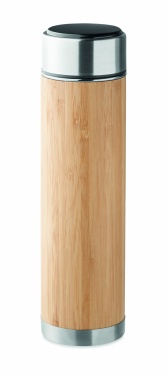 Logotrade liikelahjat kuva: Bambu termospullo 480 ml PANAY