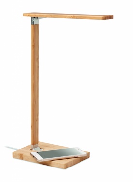 Logo trade mainoslahjat ja liikelahjat kuva: Bambu pöytälamppu