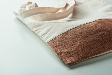 Logo trade liikelahjat mainoslahjat kuva: Puuvilla juuttikassi