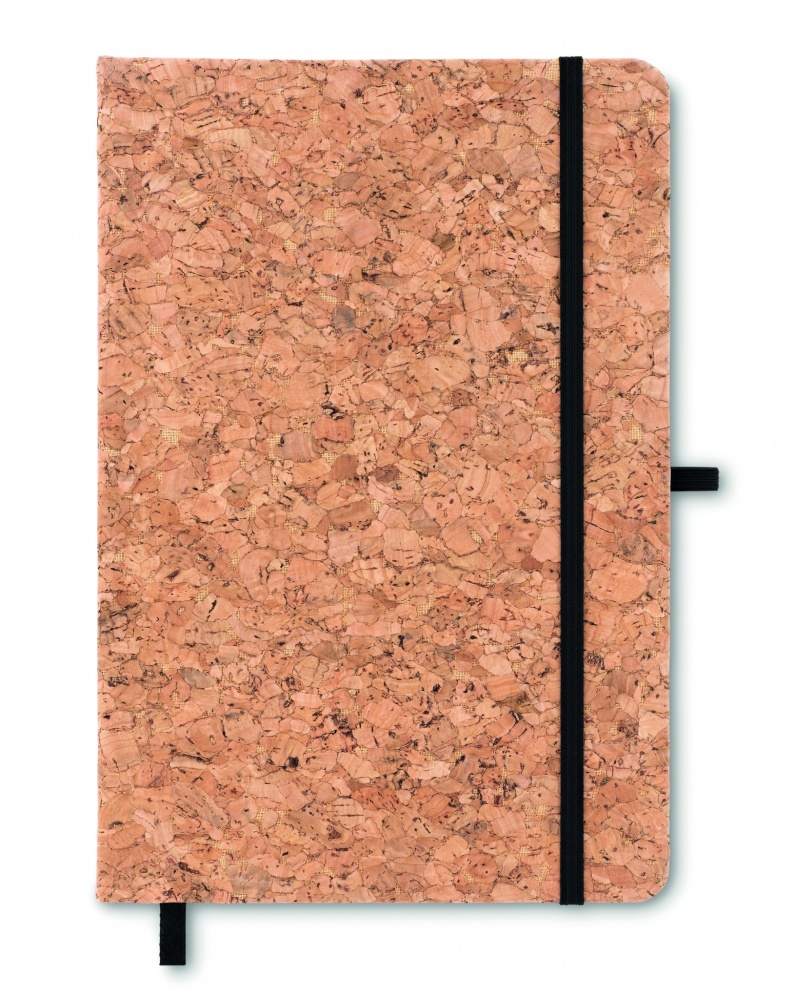 Logo trade mainoslahja kuva: Korkki muistikirja