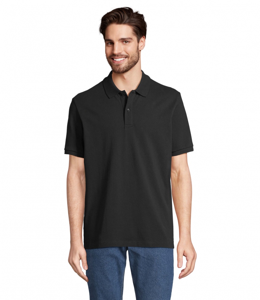 Logo trade liikelahja mainoslahja tuotekuva: PEGASE Polo Organic 210g