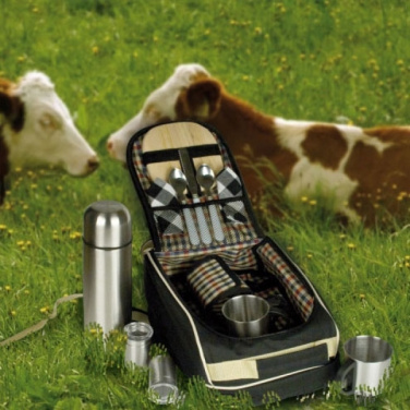 Logotrade mainoslahjat kuva: Ylellinen piknik-reppu kylmälaukulla GEORGIA