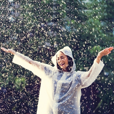 Logo trade mainoslahja ja liikelahja tuotekuva: CLERMONT-FERRAND sadetakki