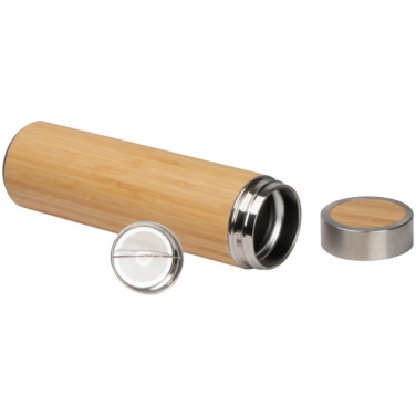 Logo trade liikelahja mainoslahja tuotekuva: Ruostumaton teräspullo VALDEMORO 550 ml