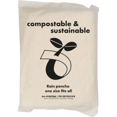 Logo trade mainoslahja kuva: Sadeponcho FLEURUS