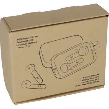 Logotrade mainoslahja tuotekuva: Bluetooth-kuulokkeet BARCELONA