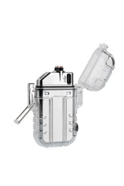 Logotrade mainostuote tuotekuva: Sähkösytytin CALBUCO Schwarzwolf