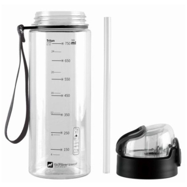 Logotrade mainoslahjat ja liikelahjat tuotekuva: Juomapullo SEYHAN 900 ml Schwarzwolf