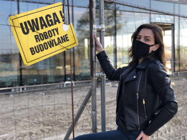 Logotrade mainoslahja tuotekuva: VENUS PRO puuvillamaski HEPA-suodatintaskulla 1378165