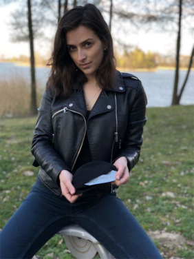 Logotrade mainoslahja tuotekuva: MARS PRO puuvillanaamari (koko M), jossa on tasku ja HEPA-suodatin. 1380165