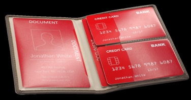 Logotrade liikelahja tuotekuva: RFID asiakirjalompakko 611131