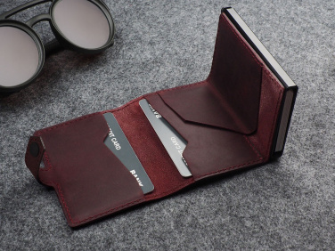 Logo trade liikelahja kuva: RFID-lompakko - Hunter Leather 2109284