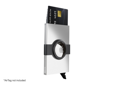 Logotrade liikelahja mainoslahja kuva: RFID-luottokorttikotelo, jossa on pidike AirTagille 2163108