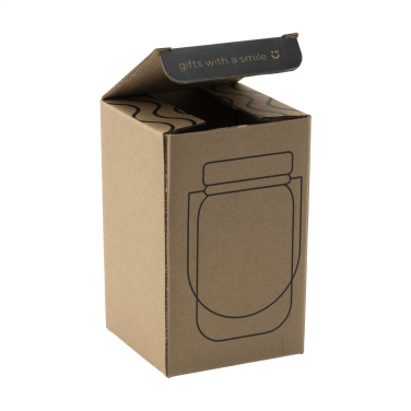 Logo trade mainoslahja ja liikelahja tuotekuva: SunJar aurinkopuutarhavalo