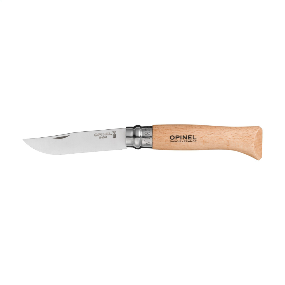 Logotrade liikelahja tuotekuva: Opinel Inox No 08 taskuveitsi