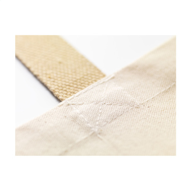 Logotrade liikelahja mainoslahja kuva: Jute Canvas Shopper (320 g/m²) pussi