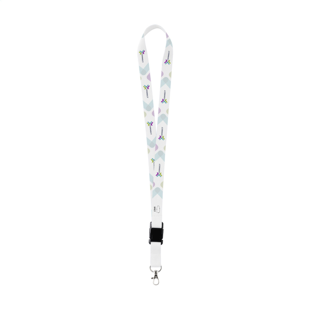 Logo trade mainoslahjat tuotekuva: Lanyard Sublimaatiosolki RPET 2 cm avainjohto