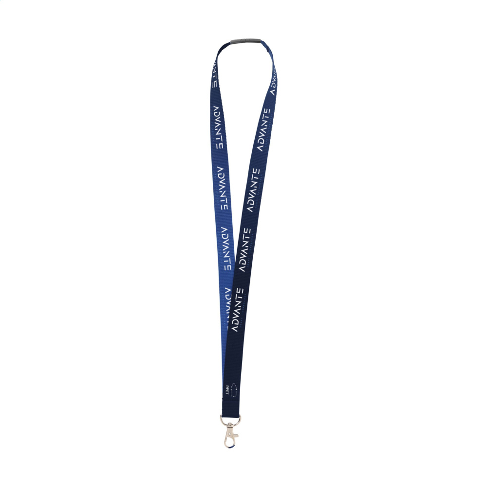 Logo trade mainoslahjat tuotekuva: Lanyard Sublimation Safety RPET 2 cm kaulanauha