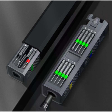 Logotrade liikelahja mainoslahja kuva: SCX.design T20 30-osainen ruuvimeisseli- ja korjaussetti alumiinikotelossa