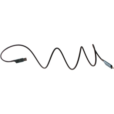 Logotrade mainoslahjat kuva: SCX.design C52 100 W:n rPET-muovista valmistettu magneettinen ultranopea 4-in-1-latauskaapeli 