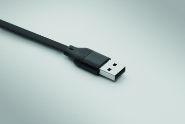 Logo trade mainoslahjat ja liikelahjat kuva: 60 W kaapeli-avaimenperä kierrätettyä ABS-muovia