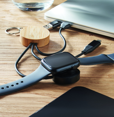 Logotrade mainoslahjat ja liikelahjat tuotekuva: Avaimenperä 4 in 1 60W kaapelil