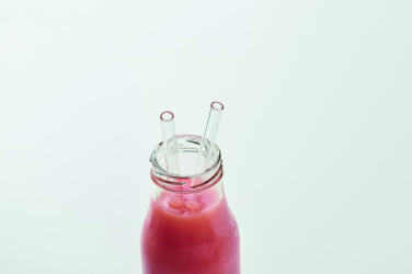 Logotrade mainostuotet kuva: 4 uudelleenkäytettävää lasipilliä