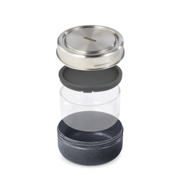 Logo trade mainostuotet tuotekuva: Black+Blum lasinen lounaskulho 750ml