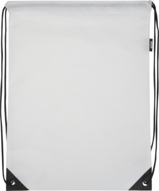 Logo trade liikelahja kuva: Evergreen GRS-kierrätetty nyörisulkimellinen kuitukangaskassi 5 l