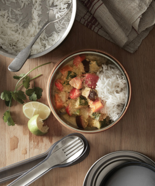 Logotrade liikelahja tuotekuva: Black+Blum lasinen lounaskulho 750ml