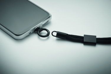 Logotrade liikelahja tuotekuva: RPET-puhelinrannenauha