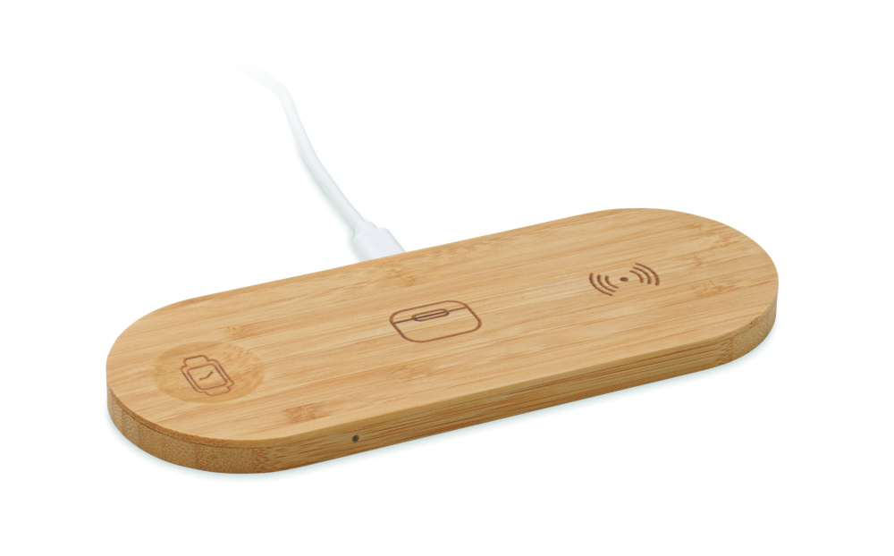 Logo trade mainoslahja kuva: 3 in 1 15W langaton laturi