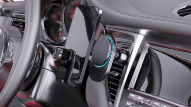 Logotrade mainostuote tuotekuva: PowerCruze RCS, 15 W magneettinen auton latausteline