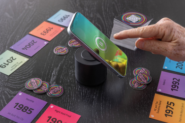 Logo trade mainoslahjat ja liikelahjat kuva: Magpulse RCS -3 W kaiutin, kierrätysmuovia, magneettipidike