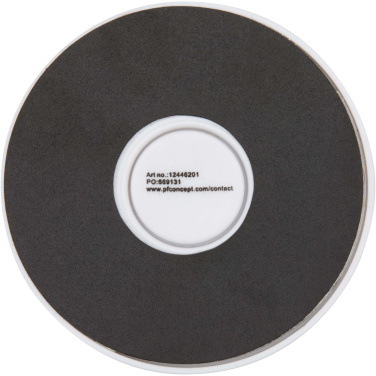 Logo trade mainoslahjat tuotekuva: Albali kierrätetystä muovista valmistettu magneettinen puhelinteline rengasjalustalla